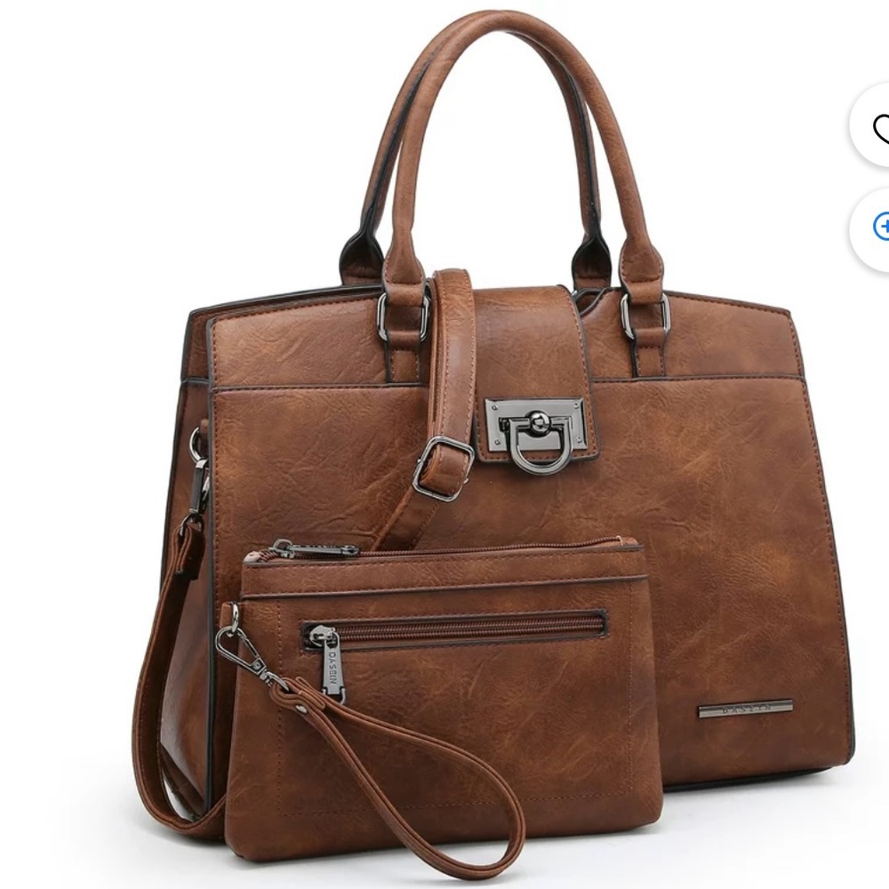 COPY - Dasein Handbags Satchel Purse Handbag Shoulder Bags Top Handle Work Bag